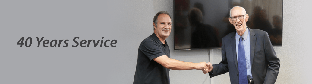 Martin Wiliams 40 ans de service Martin Wiliams 40 ans de service