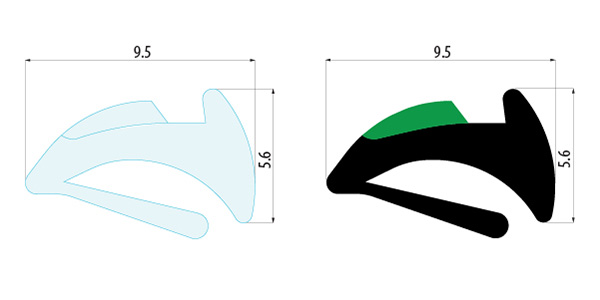 Partitioning Tear Off Wedge