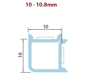 10mm Standard and 10.8mm Laminated 10mm Standard and 10.8mm Laminated