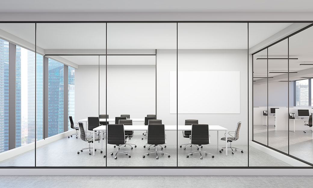 Glass to Glass office design