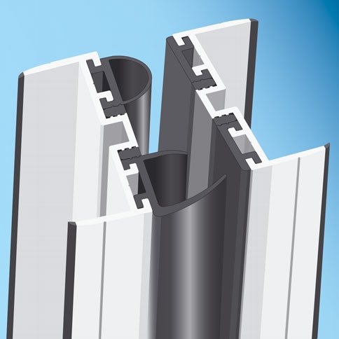 Illustration de joint pour porte de camion Illustration de joint pour porte de camion