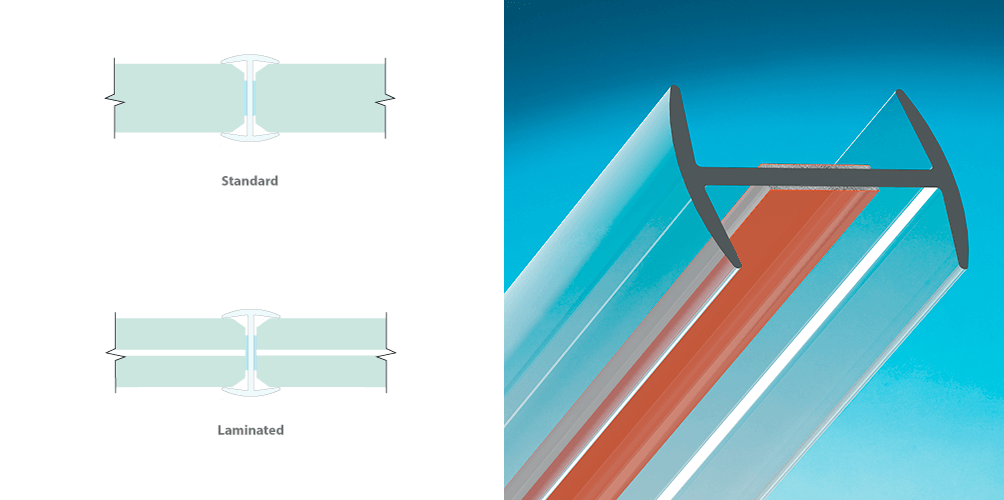 Frameless Glass Partitioning Dry Joint Product Range